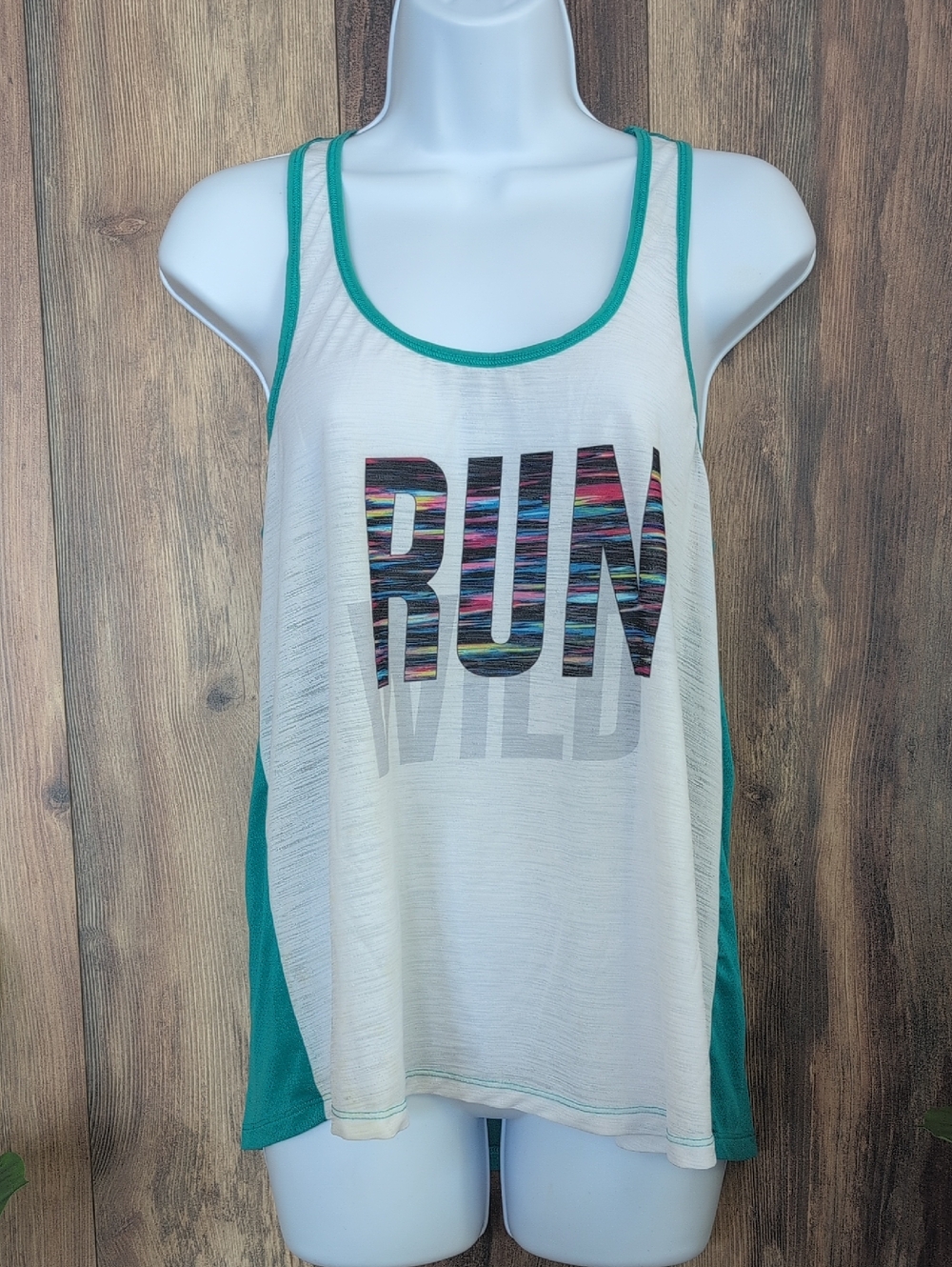 Aeropostale Live Love Dream Run Wild Tank Top L M338